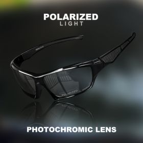 1/3PCS Sports Polarized Sunglasses for Men Lightweight Night Vision Male Shades Cycling Driving Fishing Fashion Mirror Sunglass (Lenses Color: C2)