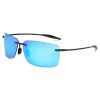 Ultralight TR90 Sunglasses Men Women Frameless Driver Driving Sun Glasses Fashion Outdoor Fishing Hiking Running Sports Shades