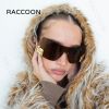 One Piece Arc Shield Rimless Sunglasses Women Vintage Fashion Sun Glasses Female Big Frame Sexy Trend Luxury Brand Design Shades