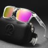 Fabulous Look KDEAM Sunglasses Men UV Blocked And Polarized Sunglasses Women For Fishing Driving Hiking With Zipper Case