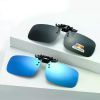 Polarized Clip Sunglasses Myopia Glasses Clip Driver Fishing Outdoor Cycling Night Vision Myopia Clip-On Sun Shading Eyeglasses