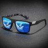 Fashion Polarized Sunglasses For Men And Women Luxury Driving Fishing Trip Vintage Square Sunglasses For Men UV400 Glasses