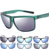 Rinconcito Brand Polarized Sunglasses Men Oversized Flexible Frame Square Male Sun Glasses For Driving Fish Goggle 580P