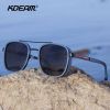 KDEAM Full-Rim Polarized Sunglasses For Men Crafted From High-Quality TR90 Sunglasses Fishing And Driving