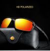 Men's Sports Cycling Polarized Sunglasses for Outdoor, Fishing, Traveling, Driving Square Frame Glasses