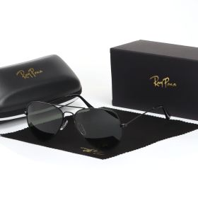 High Quality Women Men Polarized Sunglasses UV400 Aviation Brand Classic Mirror Male Oculos Vintage Banned Man Sun Glasses (Lenses Color: 6, Frame Color: Original)