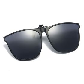 A Pair of New PC Clip Sunglasses for Outdoor Fishing and Driving. Clip Sunglasses for Day and Night Use. (Lenses Color: C1, Frame Color: polarized)