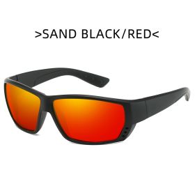 Sports Polarized Sunglasses For Men Cycling Driving Fishing 100% UV Protection (Lenses Color: C4)