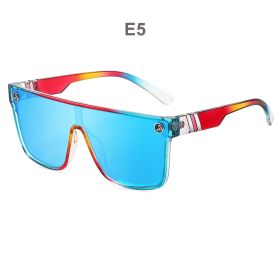 Brand New Sunglasses Men Women Sun Glasses Fishing Eyewear UV400 Cycling Hiking Baseball Softball Outdoor Sport Goggles (Lenses Color: E5)