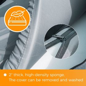 Trustmade Hard Shell Rooftop Tent 2mins Setup 100% Waterproof 50mm Mattress Pick Up Available (Color: Black)