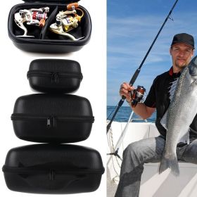1pc Fishing Bag; Spinning Reel Box; Protective Case Cover; Shockproof Waterproof Fishing Tackle Storage Case (size: L)
