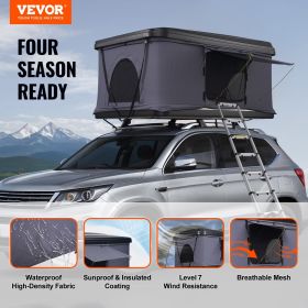 VEVOR Rooftop Tent Hard Shell 2-3 Person Waterproof for Jeep SUV Truck w/ Ladder (Product Style: Integrated Type (Basic))