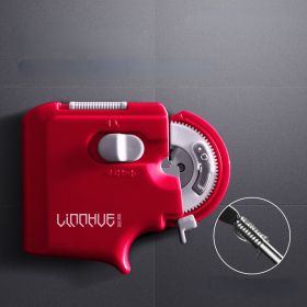 Fast Tie Fishing Hooks Collect Roll Fishing Line Tying Device Accessories Automatic Portable Electric Fishing Hook Tier Machine (Color: short black)