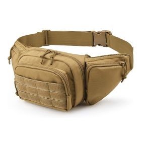 Nylon Camping Belt Bag; Military Hunting Tactical Waist Pack (Color: ArmyGreen)
